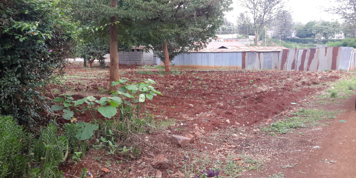 A 3/8 acre Land for Sale in Thindigua, Kiambu County.